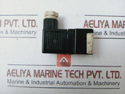 Abex Mead M 11-024-001 Connector Port Pneumatic Solenoid Valve Coil