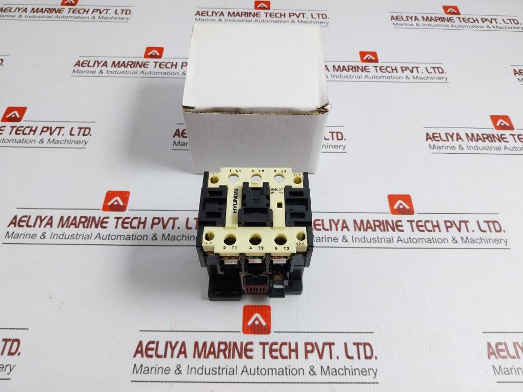 Ac-Magnetic-Contactor-55A-200V-50Hz-3-pole-Hyundai-Hmc27-W11-208480-1