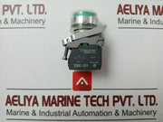 Ac15-240v 3a Schneider Electric Zbe-101 Illuminated Push Button Switch