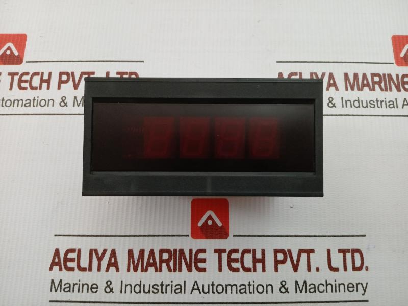 Ac90-132v By Asahi Keiki Digital Panel Meter Part No. As-101-2v-1