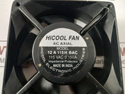 Ac Axial Fan Hicool Part No. 12 A 115h Bac 115vac/0.150a
