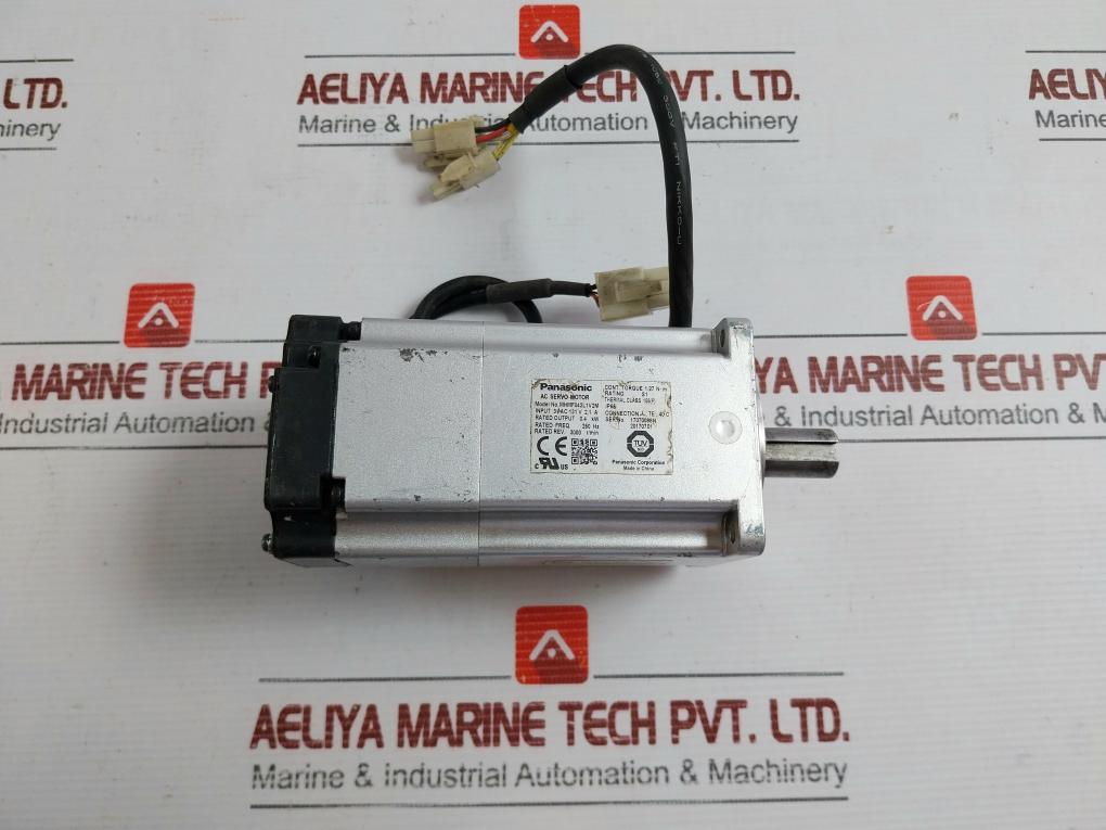 Ac Servo Motor Output - 0.4 Kw Panasonic Mhmf042l1v2m