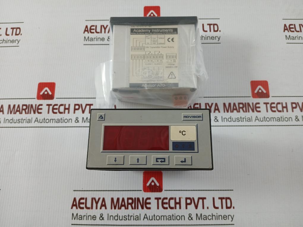 Academy Instruments Advisor A70 Process Input Panel Meter 115vac