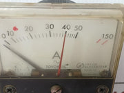 Acf-6 Ampere Panel Meter Brand Toyo Keiki 0-50/150 A