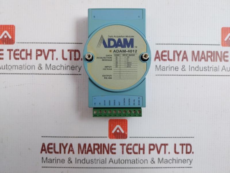Acquisition Module Data By Adam 4012
