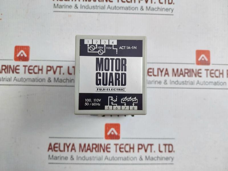 Act 1a-1n Motor Guard Relay Brand Fuji Electric Unit 110v-50/60hz