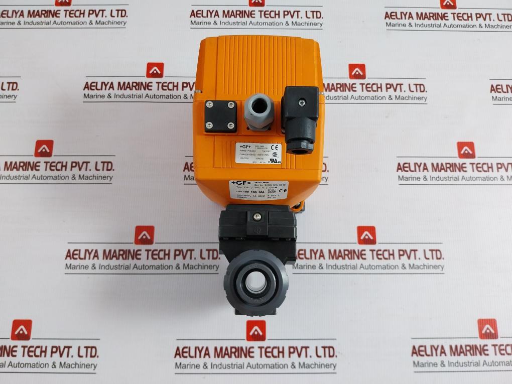 Actuated Valve With Epdm Seal By Georg Fischer 130/Pvc-U/Epdm 100-230v 50/60hz
