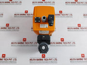 Actuated Valve With Epdm Seal By Georg Fischer 130/Pvc-U/Epdm 100-230v 50/60hz