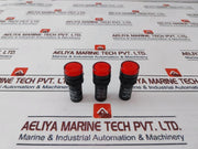 Lot of 3X AD16-16C LED Pilot Signal Light Lamp 24V
