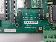 Advanced Systek 4-6000-029 Printed Circuit Board Cpu Pcb Be-12582 Rev A