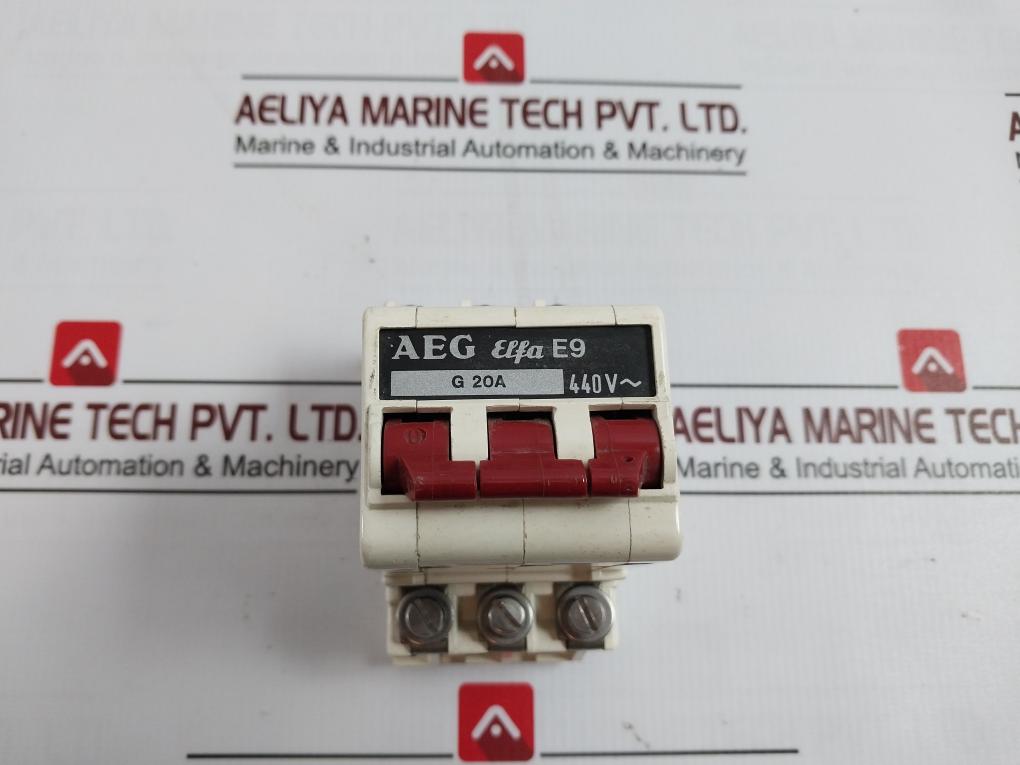 Aeg Elfa E9 Circuit Breaker 45C 440V- G 20A