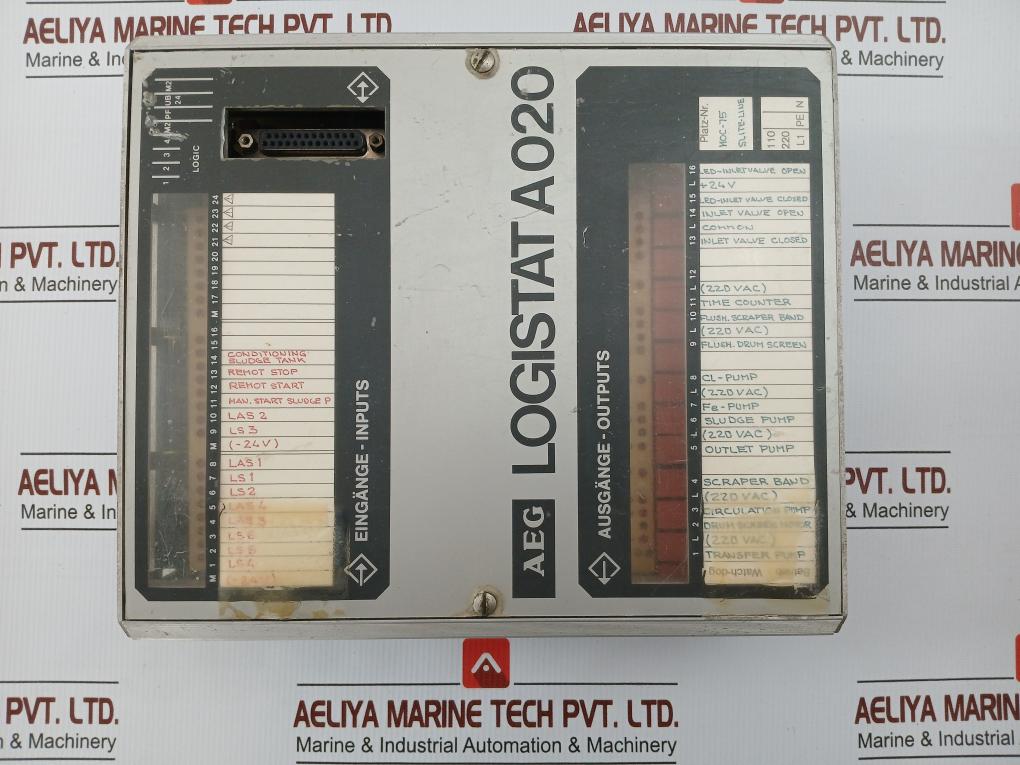 Aeg Logistat A020 Plc Control Unit 110/220vac 50-60 Hz