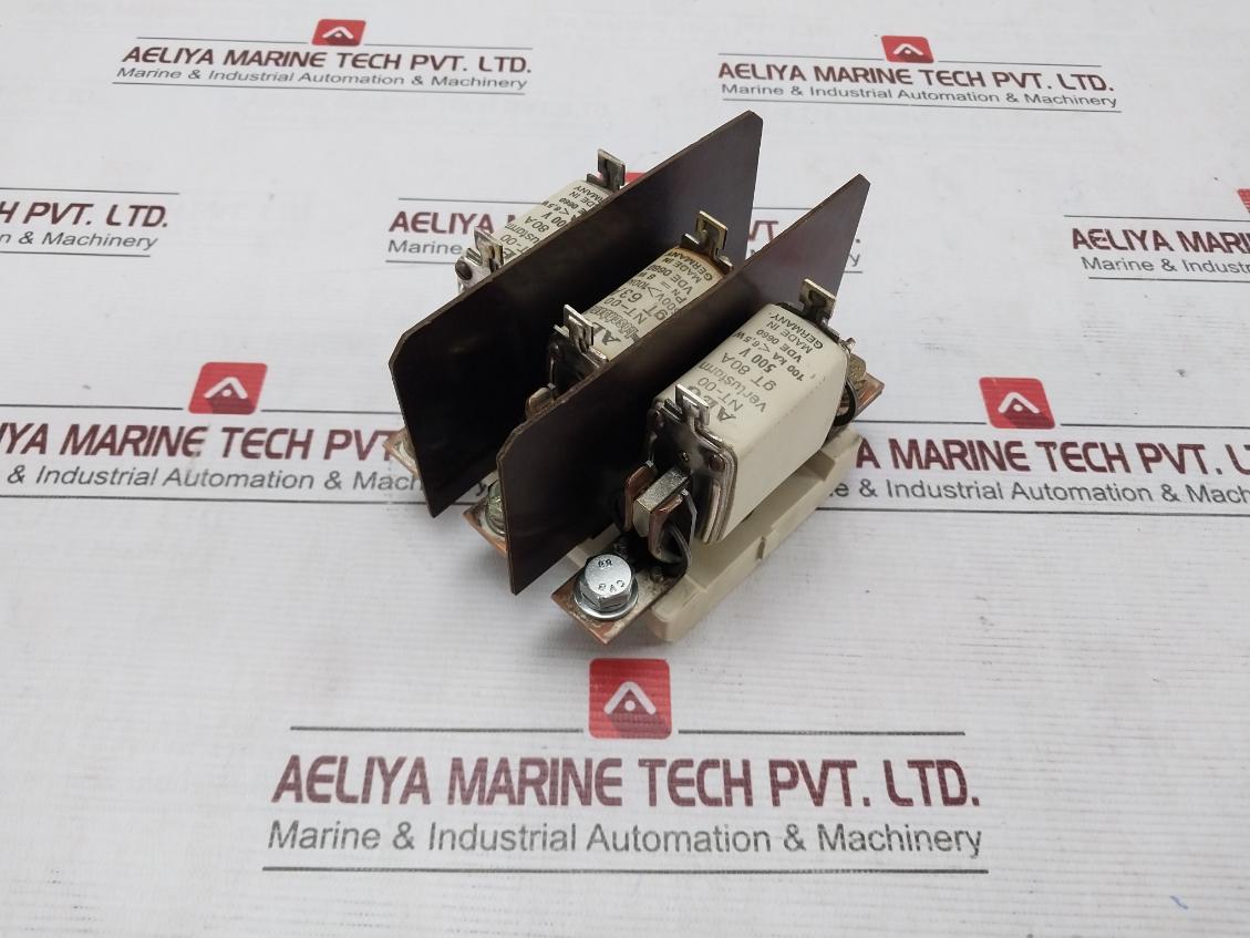 Aeg Nt-00 Fuse Holder With Fuse Gt 80A 100 Ka 6.5W 500V