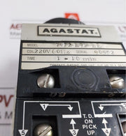 Agastat Minute Timer 7012l9f Ll Time Delay Relay 220v 1-10