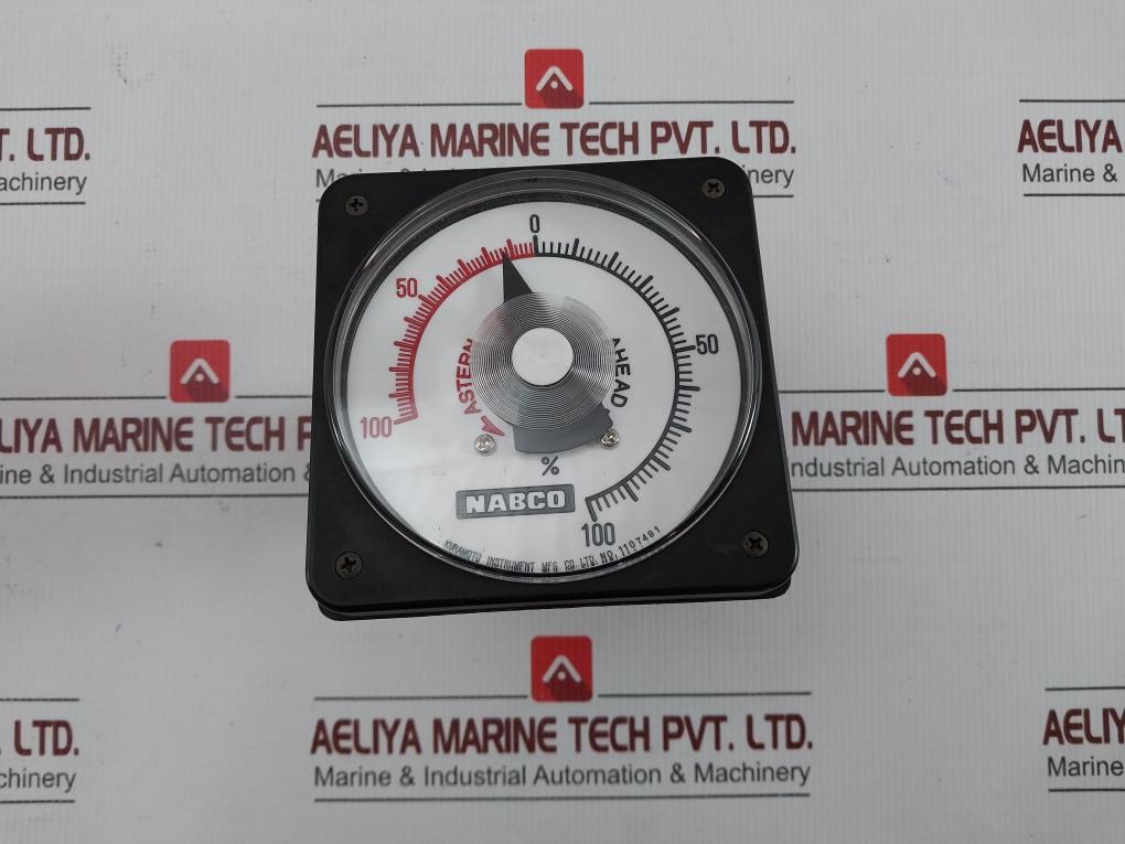 Ahead Nabco Rpm Meter Astern 100-0-100% Ts 4e11 100/110v 50/60hz