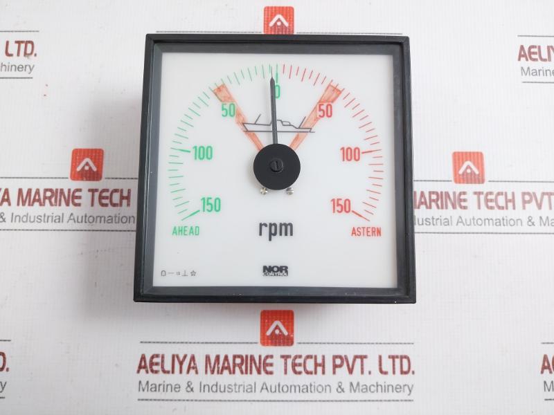 Ahead Rpm Meter 150-0-150 Astern Brand Nor Control
