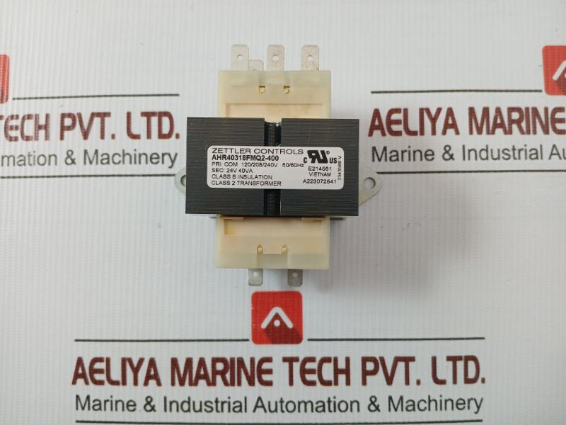Ahr40318fmq2-400 Step-Down Power Transformer 50/60hz By Zettler Controls