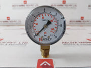Aignep Pneumatic En837-1 Diaphragm Pressure Gauges 0-12 Bar