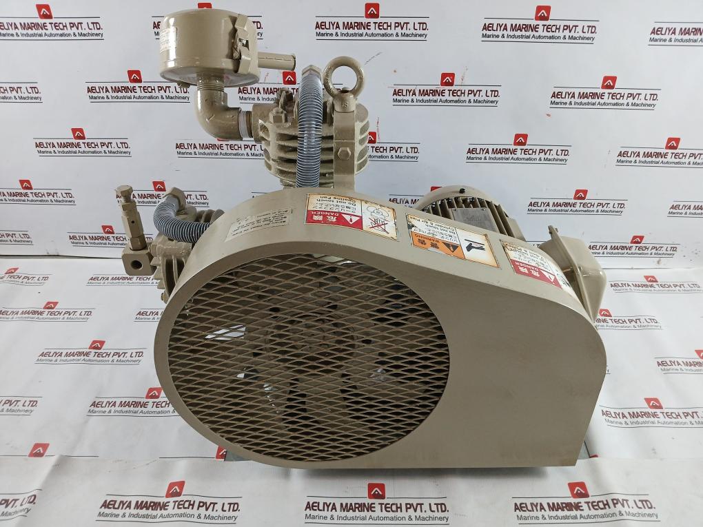 Air Compressor W/ Three Phase Marine Induction Motor 2.5mpa Sanwa Gs2ar