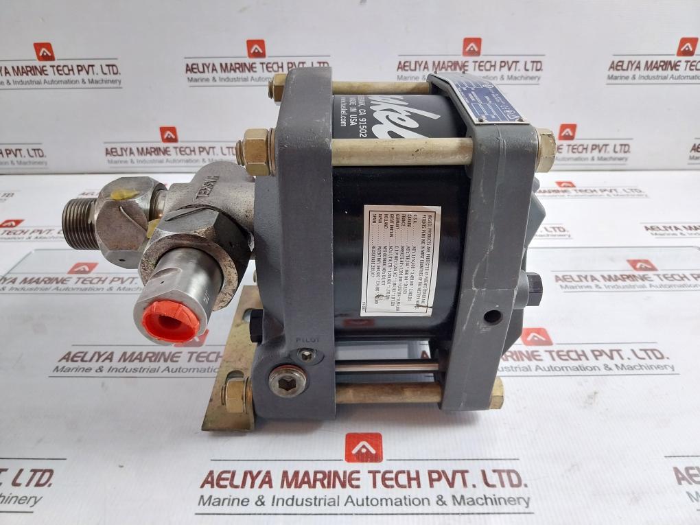 Air Driven Liquid Booster Pump 50000 Haskel Psi Hf-B300