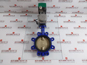 Air Torque Al Actuator W/ Butterfly Valve Dr00100u 8bar 1.0mpa