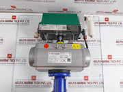 Air Torque Al Actuator W/ Butterfly Valve Dr00100u 8bar 1.0mpa