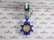 Air Torque Al Actuator W/ Butterfly Valve Dr00100u 8bar 1.0mpa
