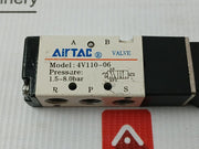 Airtac 4v110-06 Pneumatic Directional Valve 24v 2.5w