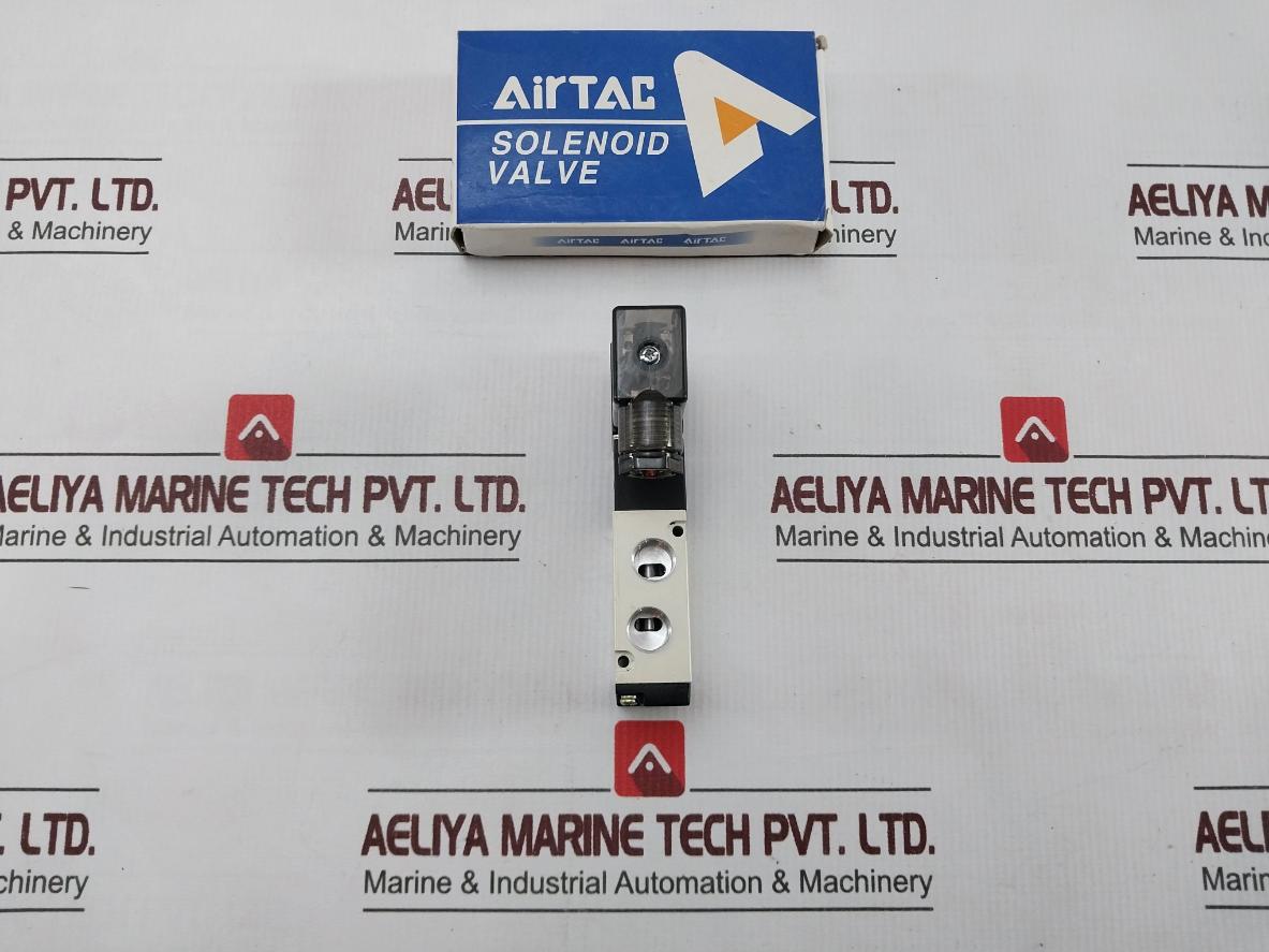 Airtac 4V210-08 Solenoid Valve 1.5~8Kgf/Cm2 Dc24V 3.0W 120Ma