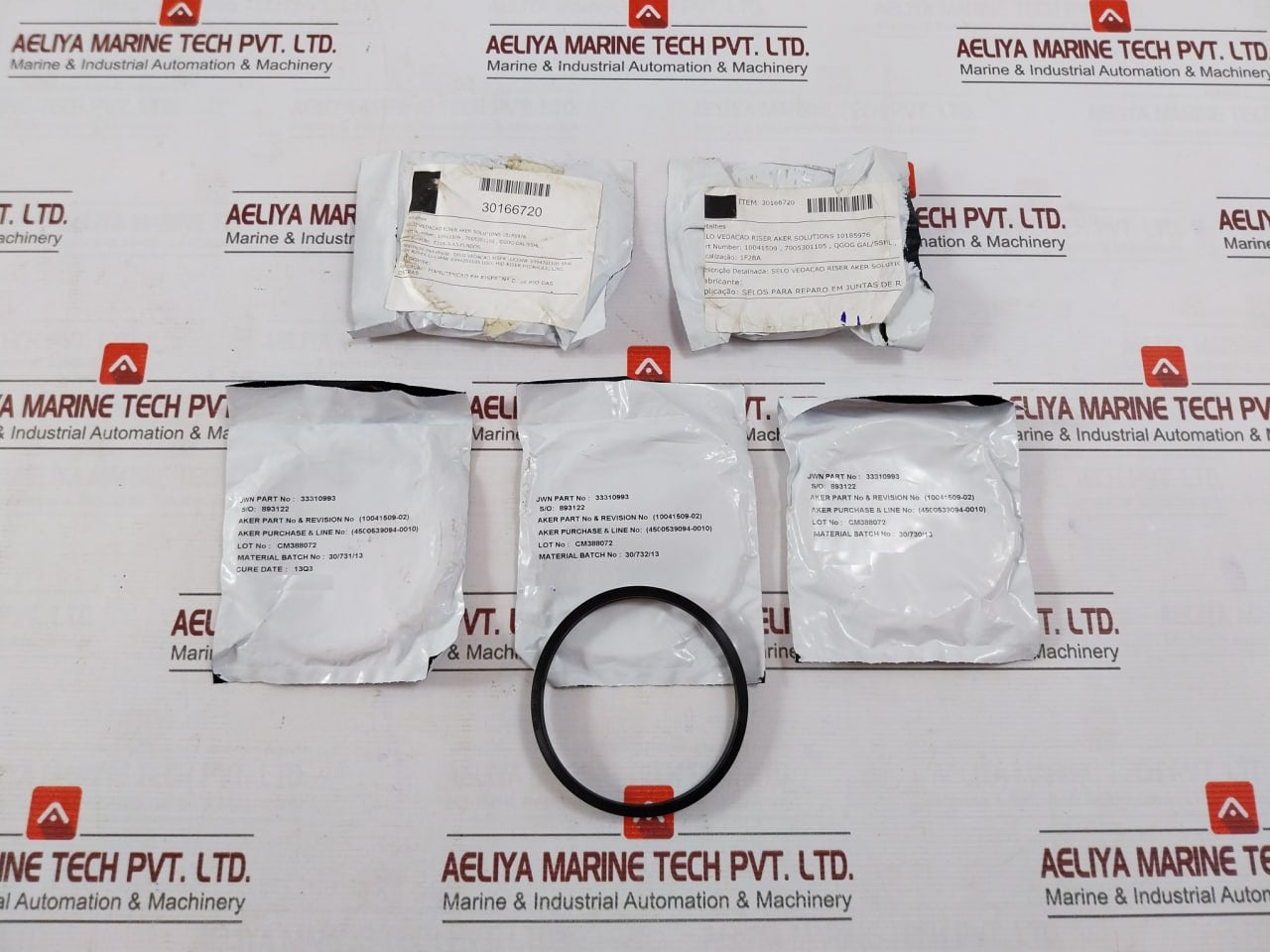 Aker Solutions 10041509 Selo Vedacao Riser Sealing Seal Rev 02
