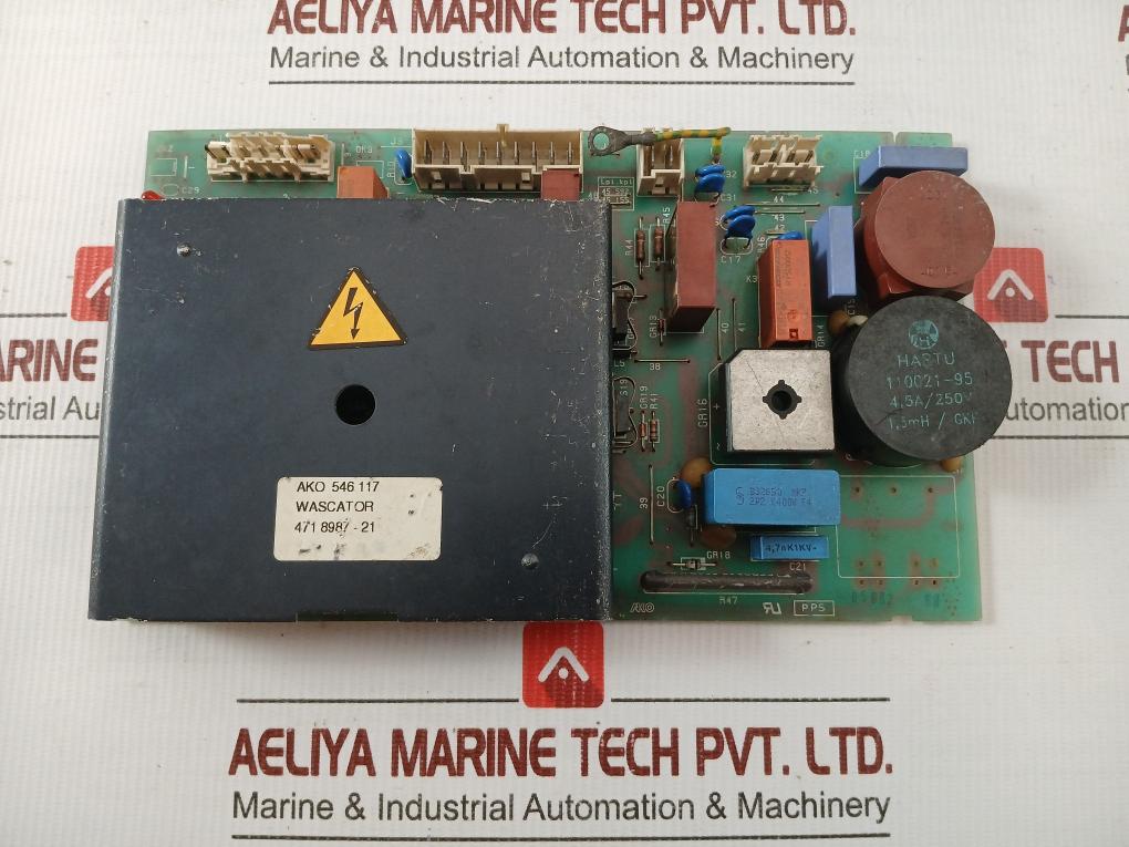 Ako 546 117 Wascator Control Printed Circuit Board By Electrolux 471 8987-21