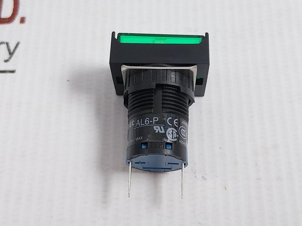 Al6-P-Pushbutton-Switch-Brand-Idec-24vdc-Al6h-P4g-1