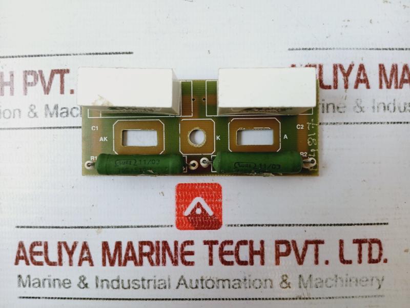 Alcon Ff-12 Polypropylene Film Foil Capacitor With Pc Board