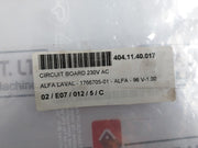 Alfa Laval S080890F Printed Circuit Board S100890 Rev 1E