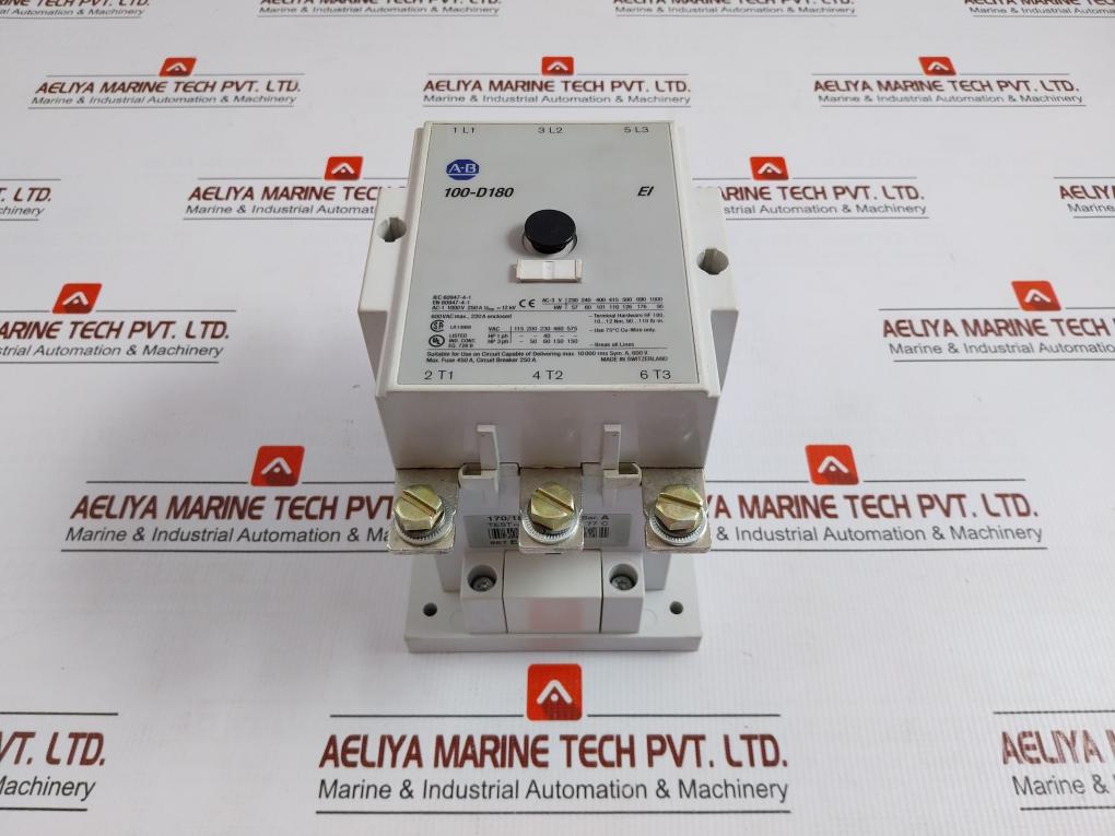 Allen-Bradley 100-D180 Contactor 1000v 250a 12kv