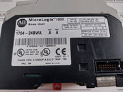 Allen-bradley 1764-24Bwa Micrologix 1500 Ac Power Base Unit 1764-mm1Rtc Rev A