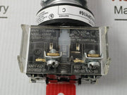 Allen-Bradley 600v Max Part No. 800h-Dph16# Push Button