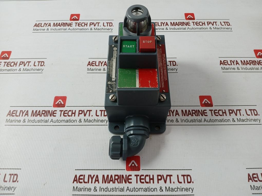 Allen-Bradley Hazardous Location Push Button Station 800h-2had10r7 7 & 9