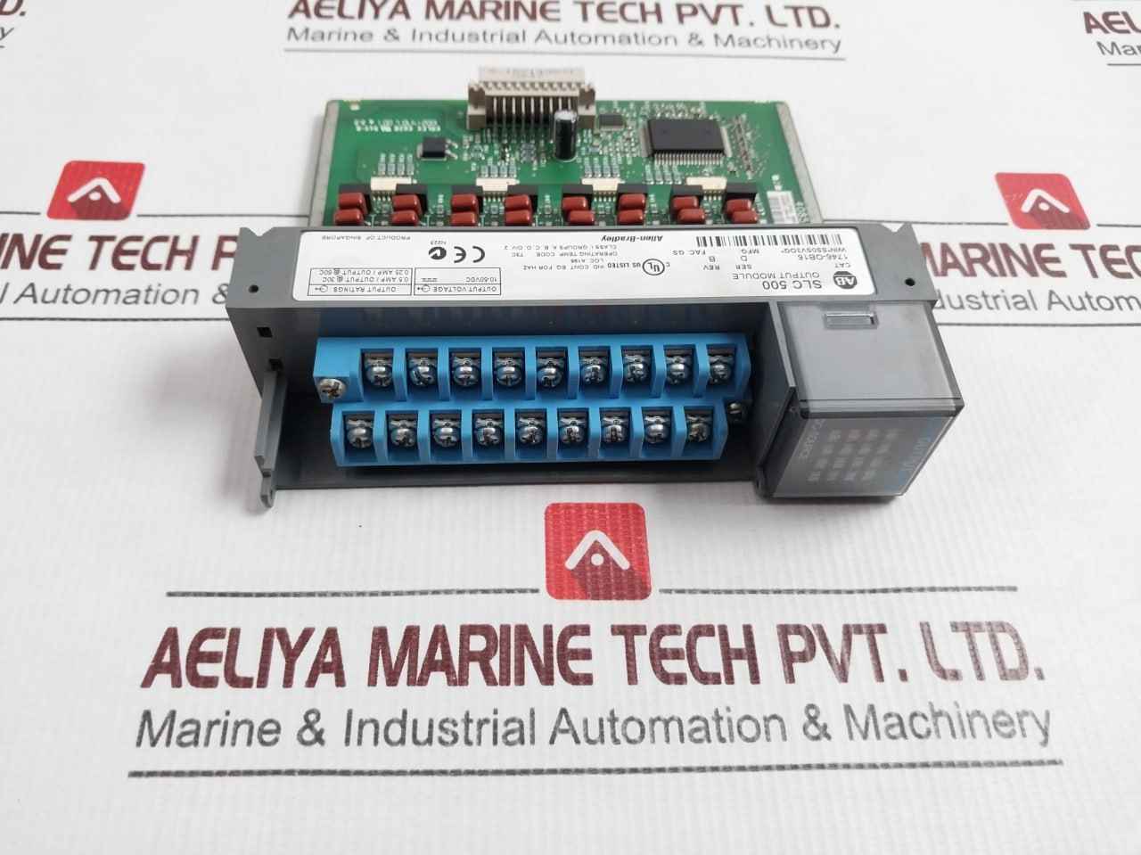 Allen-bradley Isolated Relay Output Module 1746-ob16 Slc 500