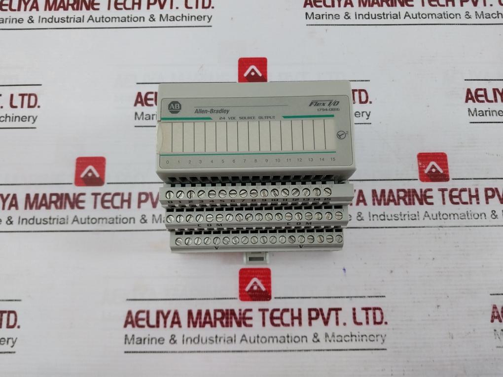 Allen-bradley 1794-ob16 24 Vdc Flex I/O Digital Dc Output Module