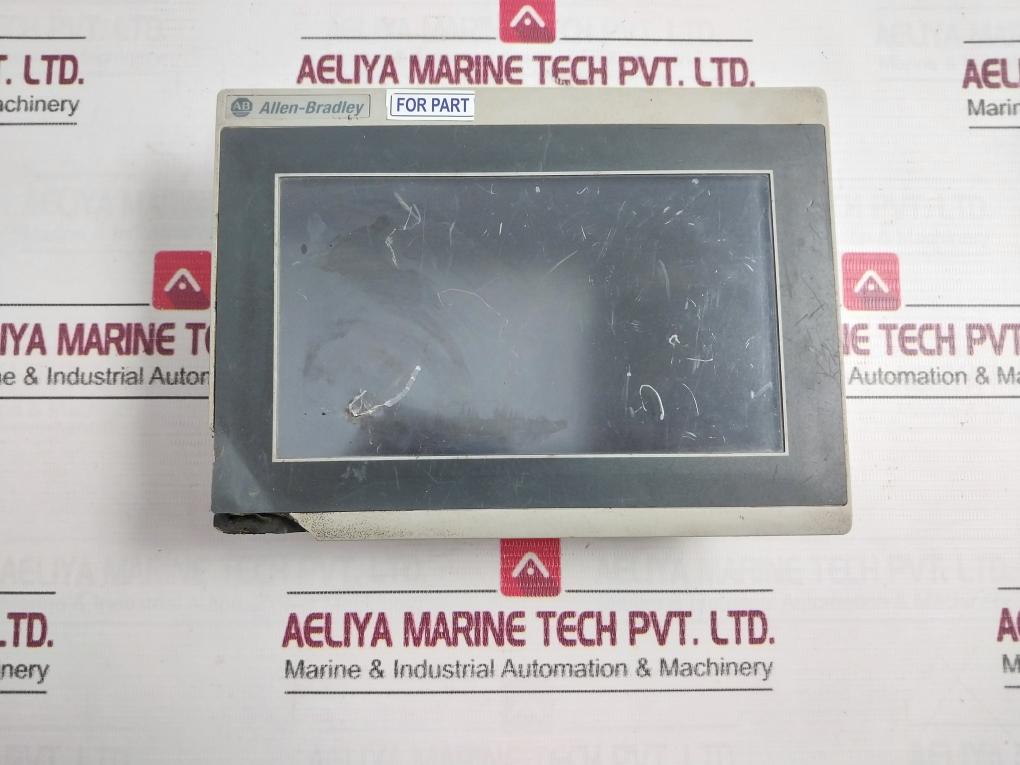 Allen-bradley 2711R-t7T Panel View 800 Hmi Terminal 7" Display (Not Working)