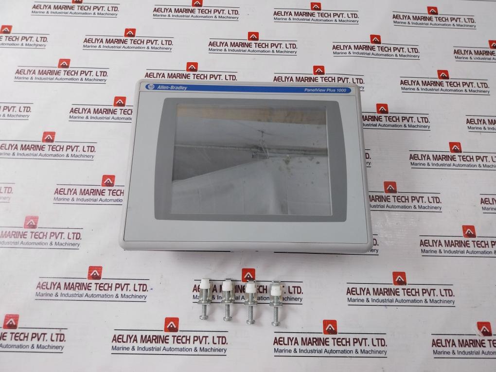 Allen-bradley Panelview Plus 1000 2711P-rdt10C Color Touch Display Module Used