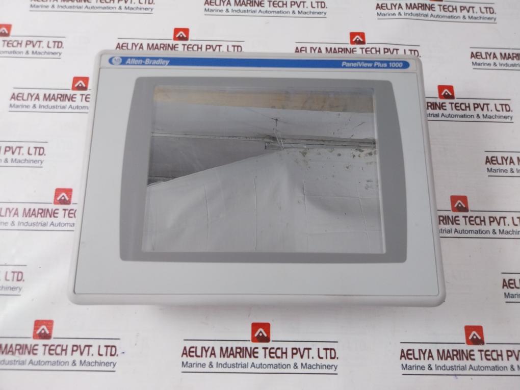 Allen-bradley Panelview Plus 1000 2711P-rdt10C Color Touch Display Module Used