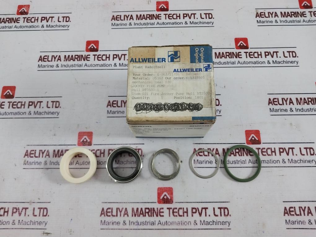 Allweiler 35362 Jockey Fire Pump Mechanical Seal 