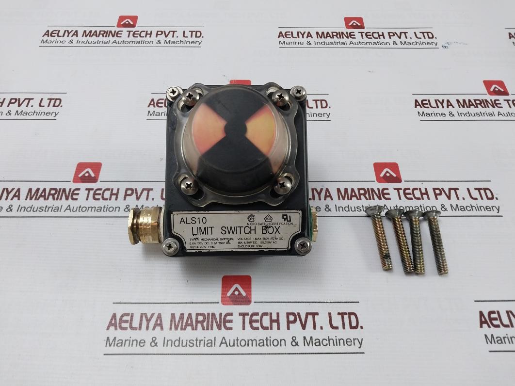 Als10 Mechanical Limit Switch Box Max 250V Enclosure 1P67/Ip67