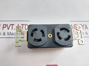 American Denki 3110D Wire Grounding Duplex Receptacle 15A-125V