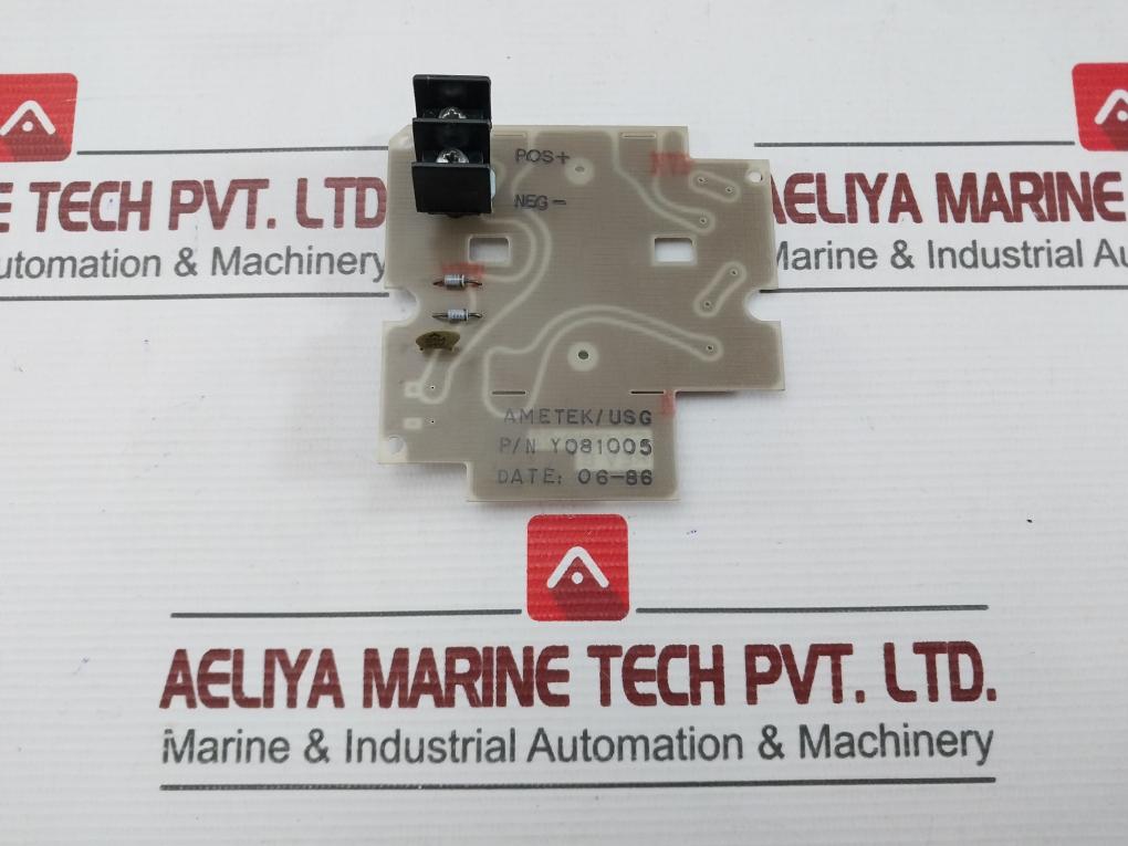 Ametek Y081005 D.C. Supply Board 6-28Vdc Input USED