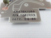 Ametek Y081005 D.C Supply Board Rev-b NEW