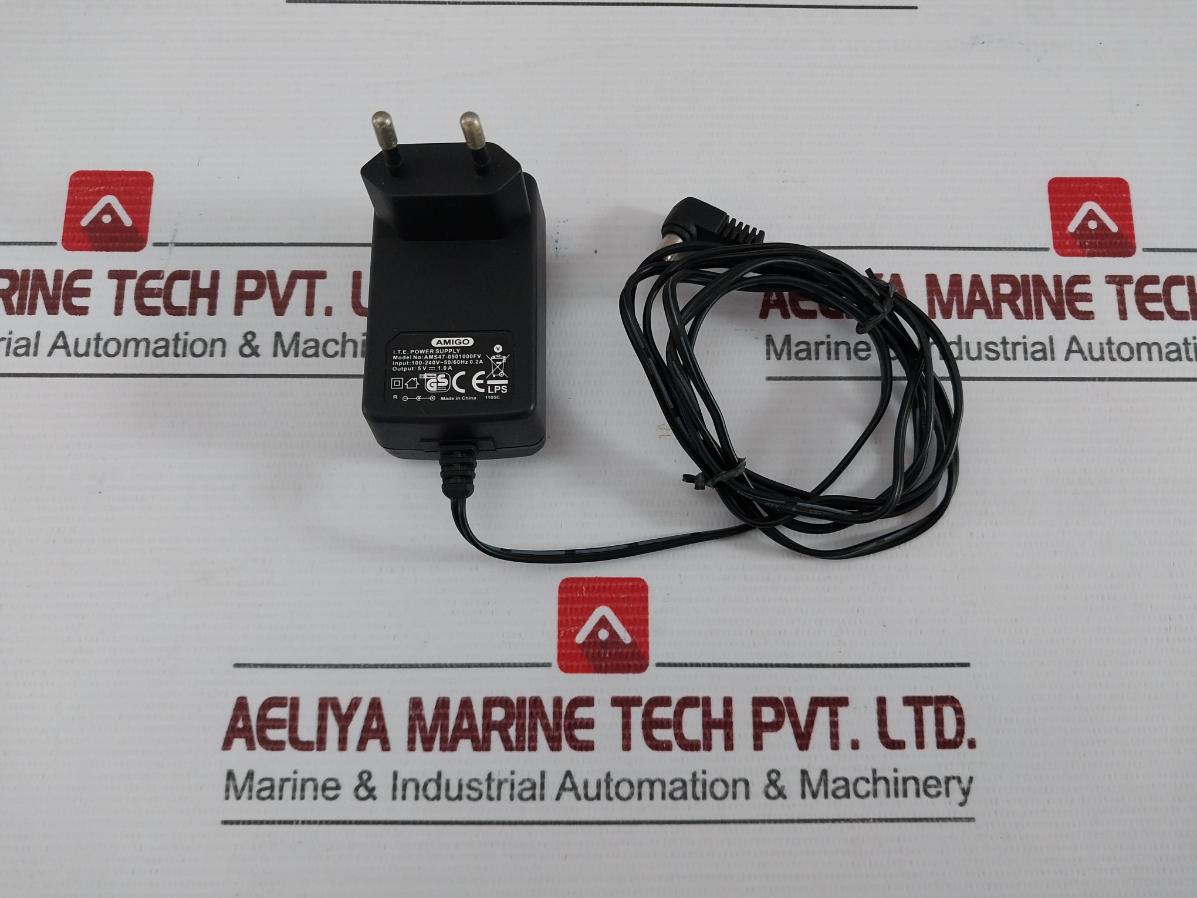 Amigo Power Adapter Output-5v 1.0a Ams47-0501000fv Ac To Dc