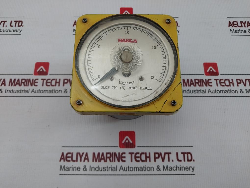 Ammeter Taut-Band Suspension Z-Meter By Hanla 0-20 Kg/Cm2